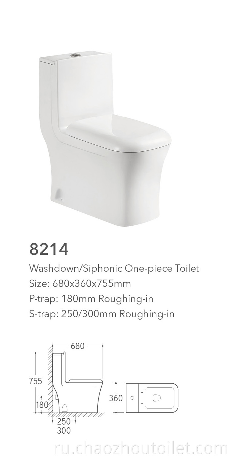 8214 One Piece Toilet